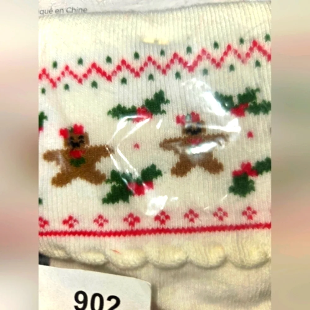 Gymboree Girl's 10-12 2pk Holiday Socks NEW